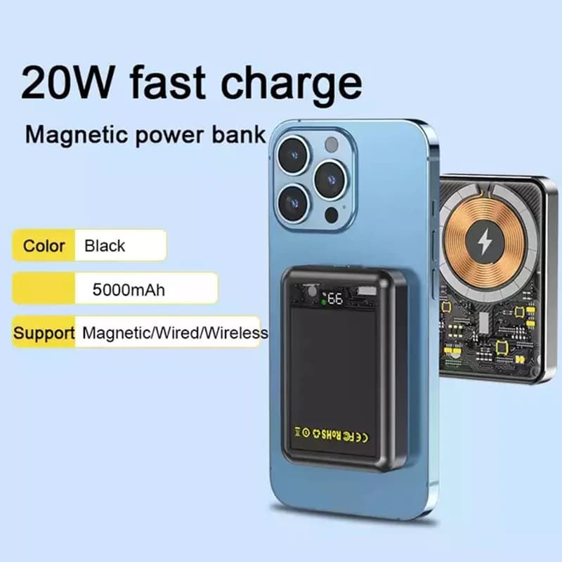 PulsrCharge AirSlim 5K transparent design